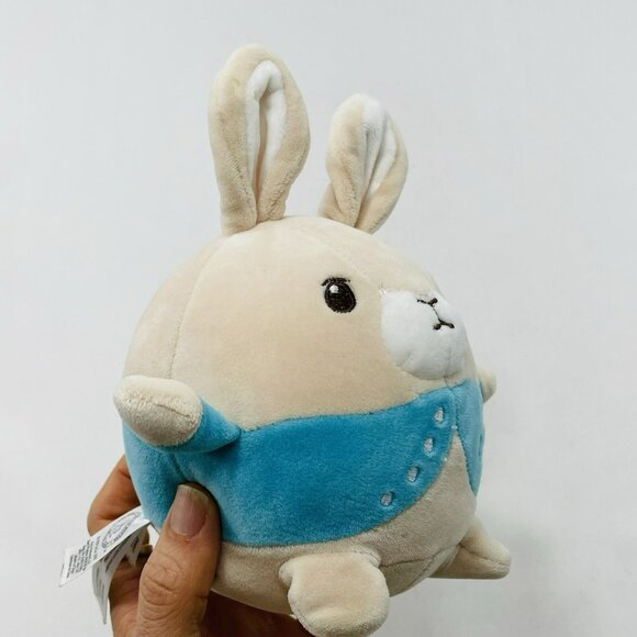 Kids Preferred Peter Rabbit Bunny Plush Toy Cuddle Pals Squishy Chubby Round - Picture 7 of 10